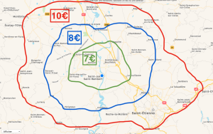 Nos zones d'intervention - Réparation de vélos à domicile